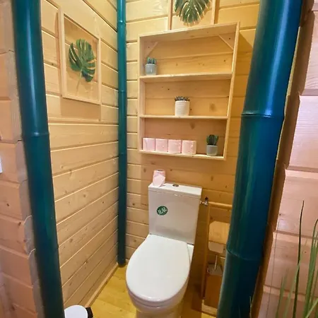 Les Du Marais Деревянный коттедж Saint-Pierre-Aigle